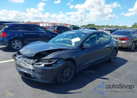 2025 Tesla Model 3 Long Range Rear-Wheel Drive from USA, damaged, VIN 5YJ3E1EA0SF986155